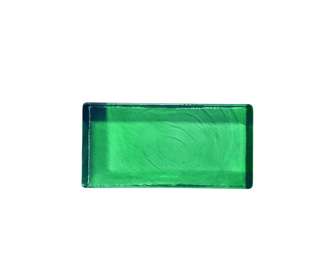 მინა აგური 200*100*50მმ მწვანე (Sunny Green ) — მინა-ბლოკი